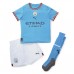 Manchester City Jack Grealish #10 Fotballklær Hjemmedraktsett Barn 2022-23 Kortermet (+ korte bukser)